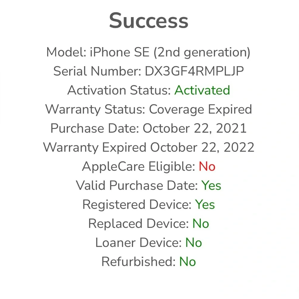 Apple received this
